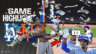 SUB ME IN COACH Mets vs Dodgers NLCS Game 2 Highlights  101424 [upl. by Eduam]