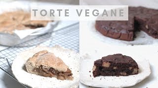 TORTE VEGANE DA URLO  Torta di mele  Torta pere e cioccolato [upl. by Esorlatsyrc141]