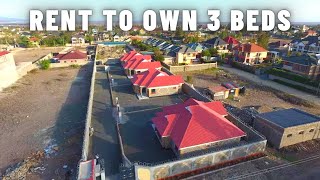 RENT TO OWN TOWNHOUSES IN KENYA PAY A DEPOSIT BALANCE IN 20YRS 🇰🇪 RENT TO OWN HOMES 3 BEDROOM [upl. by Khoury]