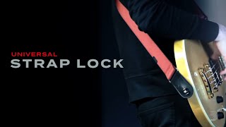 Strap Lock D’Addario Universal [upl. by Hgielrebma]