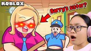 Barry Has a SISTER  Roblox  Princess Sophia Barry Prison School Run [upl. by Nyre513]