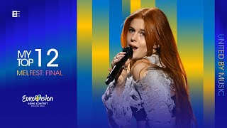 🇸🇪 Melodifestivalen 2024 Final  My Top 12  Eurovision 2024 [upl. by Annaigroeg]