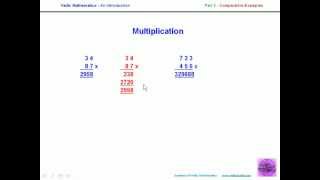 Vedic Maths Introduction  Part 2  Illustrationsavi [upl. by Donaldson54]