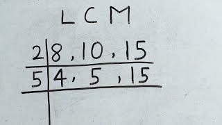 LCM Part 1। Lcm Math In Hindi Trick । LCM Bhag Widhi Se। Basic Lcm। Lcm For Kids। My basic study [upl. by Barbuto]