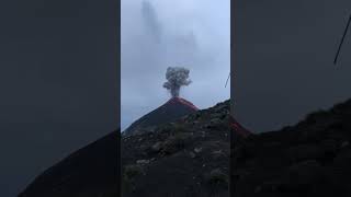 El Fuego Volcano ERUPTING Antigua Guatemala [upl. by Lawrenson]