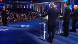 Wolf Blitzer defends question in debate [upl. by Willette139]