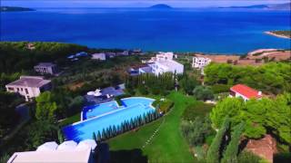 Luxury Villa for Rent in Greece Peloponnese Kilada  Villa No 10 Seafront Villas Greece [upl. by Sabelle]