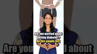 Are you worried about getting diabetes  Do this simple test [upl. by Armington226]