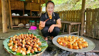 2 years of building a life Egg recipes fried banana dry season fishing cooking  Ly Thi Tam [upl. by Avrit877]