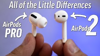 AirPods Pro vs AirPods 2  Very Detailed Full Comparison [upl. by Strickland]