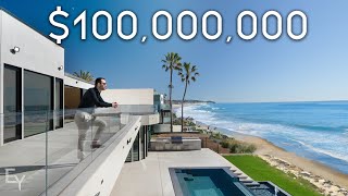 Inside a 100000000 Oceanfront Mansion in Malibu California [upl. by Louisa]