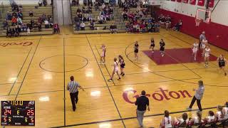 Groton High School vs Marathon Womens JV Basketball [upl. by Irakuy277]