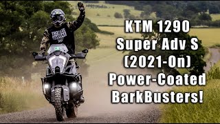 KTM Super Adventure S Powder Coated BarkBusters I Revisited [upl. by Cowie]