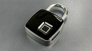 805 The Fingerprint Padlock With a Literal Open Switch Pavlit [upl. by Mert179]