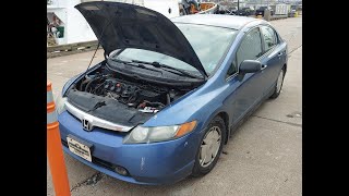 Overdue oil change on the Turd Civic [upl. by Rawley]