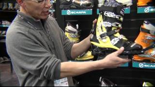 Sneak Preview 2011 Scarpa Telemark Ski Boots [upl. by Marlen7]