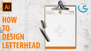 How to Create Letter Head in Adobe Illustrator [upl. by Rosmunda442]