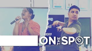 ON THE SPOT Teacher Froi’s Viral Reaction to his student singing “Akin ka na lang” [upl. by Grantham]