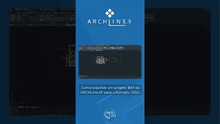 Shorts Como exportar um projecto BIM do ARCHLineXP para o formato DWG [upl. by Mose384]