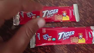 Tiger Energy Biscuit 20 daily dose of iron zinc تايجر انرجي l My Gallery [upl. by Petra]