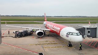 Thai Air Asia A321NEO Singapore SIN to Bangkok DMK Full Flight [upl. by Apoor773]