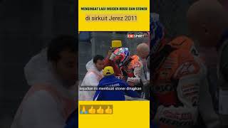 Rossi vs Stoner di Jerez 2011  Flashback shorts [upl. by Chew93]