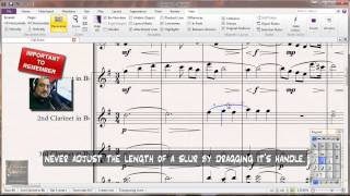 How to Add Slurs in Sibelius 7 [upl. by Broderick237]