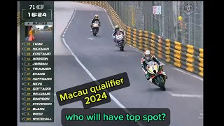 Macau Motorcycle Grand Prix 🏍💨🔥 56th Edition  Qualifying lap 2024 💥 racing [upl. by Ardisj193]