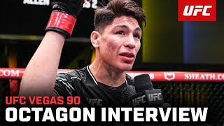 Ignacio Bahamondes Octagon Interview  UFC Vegas 90 [upl. by Ermey]