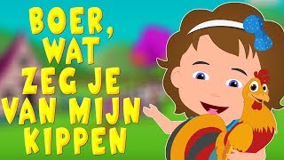 Boer wat zeg je van mijn kippen  Kinderliedjes van vroeger [upl. by Enahc]