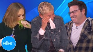 8 Times Ellen Laughed So Hard She Cried on The Ellen Show [upl. by Darbee]