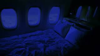 White Noise Private Jet  Sleep or Study to Airplane Cabin Sound  10 Hours Plane Noise [upl. by Barde]