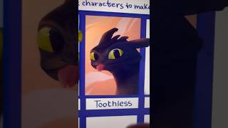 How to train your dragon 🐉🐈‍⬛ fanart dragon toothlessdragon shortsfeed shorts [upl. by Nnyled]