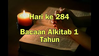 Hari ke 284  Panduan Baca Alkitab Setahun secara Kronologis  Alkitab Suara [upl. by Aggarwal54]