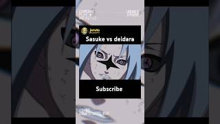 sasuke vs deidara [upl. by Neelrihs]