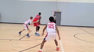 Elijah Davis basketball camp highlights at 15 Class of 2026 [upl. by Yelreveb382]