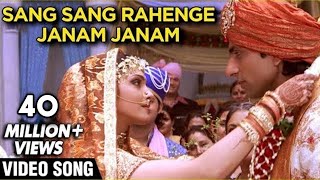 Sang Sang Rahenge Janam Janam Video Song  Ek Vivaah Aisa Bhi  Sonu Sood Isha  Ravindra Jain [upl. by Vola]