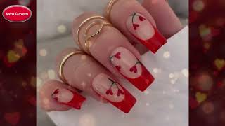 Valentinequots Day Nail Art Ideas  Trends For Valentinequots Day  Valentinequots Day Fashion Accessories [upl. by Torbart]