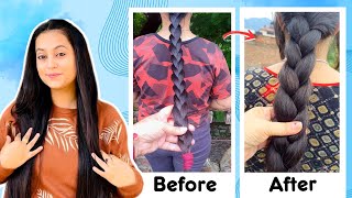 How I went from THIN to THICKHair in just 2 Months Double😱 hair density  Get thick hair at home [upl. by Thirzia]