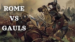 How the Roman Empire began to conquer the tribes of the Gauls [upl. by Iliam]