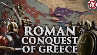 How Rome Conquered Greece  Roman History DOCUMENTARY [upl. by Ettennaej]