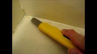 How to  The Secrets to Caulking a Shower Successfully [upl. by Llener]