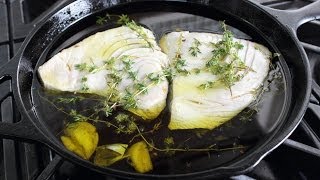 Olive Oil Poached Tuna  How to Make Tuna Confit amp Conserva [upl. by Ric]