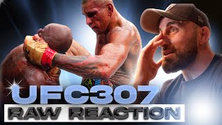 Watching a WAR Pereira Vs Rountree Live  Alex Volkanovskis Raw Reactions to UFC307 [upl. by Rodenhouse]