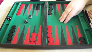 Backgammon for complete beginners Part 1  Introduction and The board [upl. by Sirah]