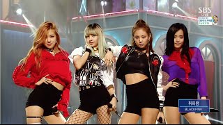 BLACKPINK  휘파람’WHISTLE 0814 SBS Inkigayo [upl. by Schwarz534]