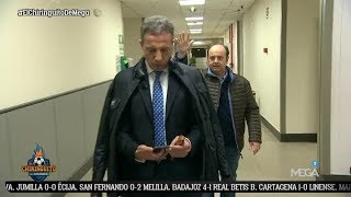 ¡MOMENTAZO Cristóbal Soria LLEGA AL PLATÓ para DAR LA CARA tras LA MANITA del Madrid al Sevilla [upl. by Nimajnab268]