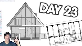 Learn SketchUp in 30 Days DAY 23  ELEVATIONS AND SECTIONS [upl. by Okramed363]