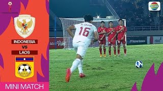 timnas day INDONESIA vs LAOS 61 highlight highlights timnasday [upl. by Knutson767]