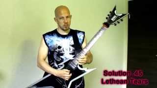 Solution 45 Lethean Tears Guitar Cover [upl. by Zoarah67]